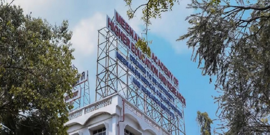 National Medical Commission informed that appropriate action is being taken against the fake, forged letter. (Image: Meenakshi Medical College, Kanchipuram/Official website)
