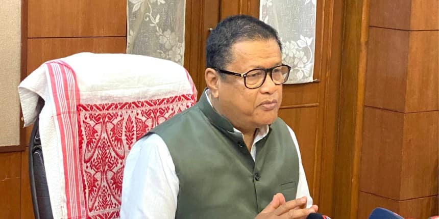 Assam education minister Ranoj Pegu said 860 posts of assistant professors in colleges and 465 teaching posts in 12 universities are vacant (Image Source: Official Twitter account)