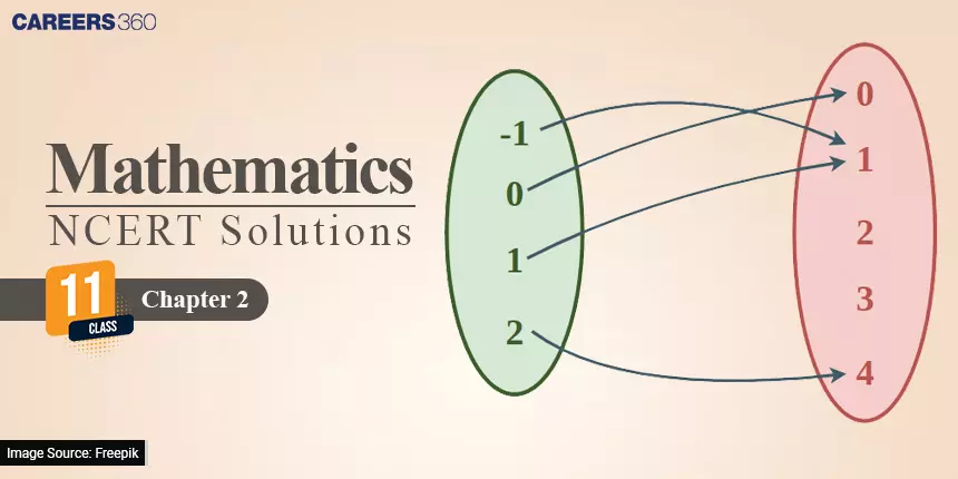 NCERT Solutions for Class 11 Maths Chapter 2 Relations And Functions