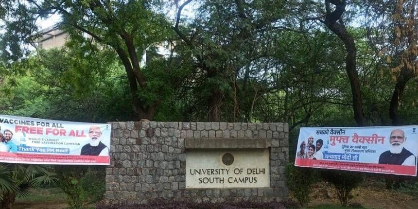 DU PG admission 2023 mid-entry registration window closes today (Image: DU south campus. Source: Official)