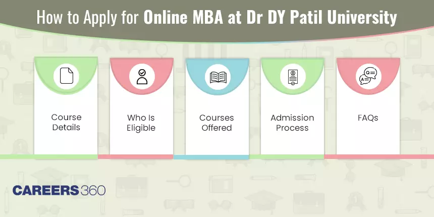 How to Apply for Online MBA at Dr DY Patil University, Navi Mumbai