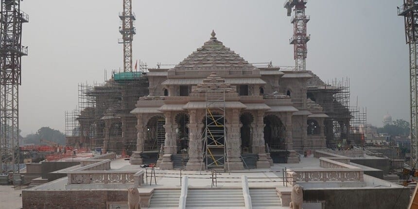 Ram Temple Inauguration: Half-day announced for central institutions, offices. (Image: Shri Ram Janmbhoomi Teertha Kshetra Facebook account)