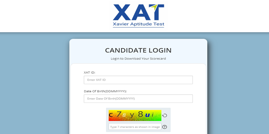 XAT score card download link 2024 active now. (Image: xatonline.in)