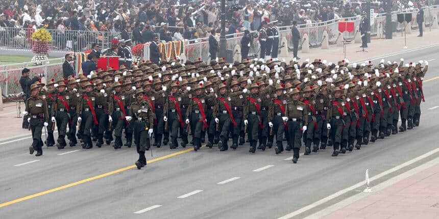 Republic Day 2024 parade details. (Image: Republic day last year. Source: Wikimedia Commons)