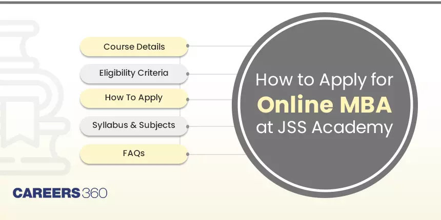 How to Apply for Online MBA at JSS Academy