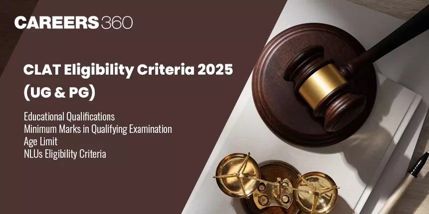 CLAT Eligibility Criteria 2025 UG & PG: Education Qualification, Age Limit, Qualifying Marks