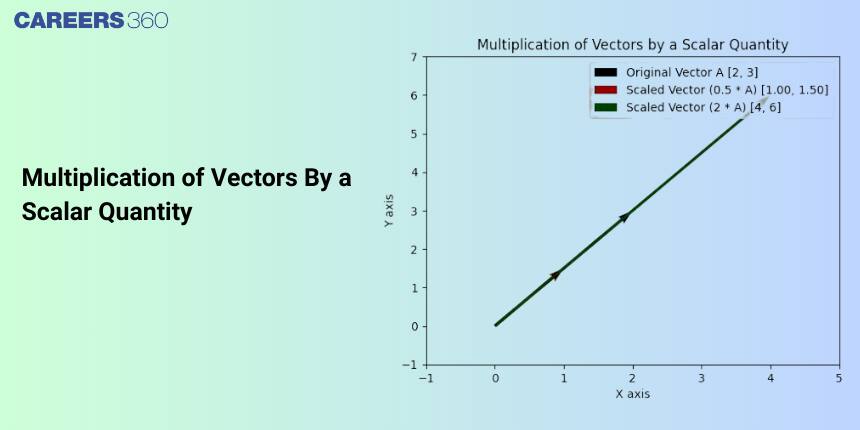 Multiplication Of Vectors by a Scalar Quantity