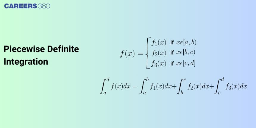 Definite Integrals of Piecewise Functions