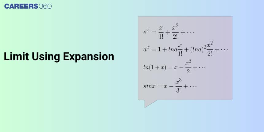 Limit Using Expansion: Formula, Series