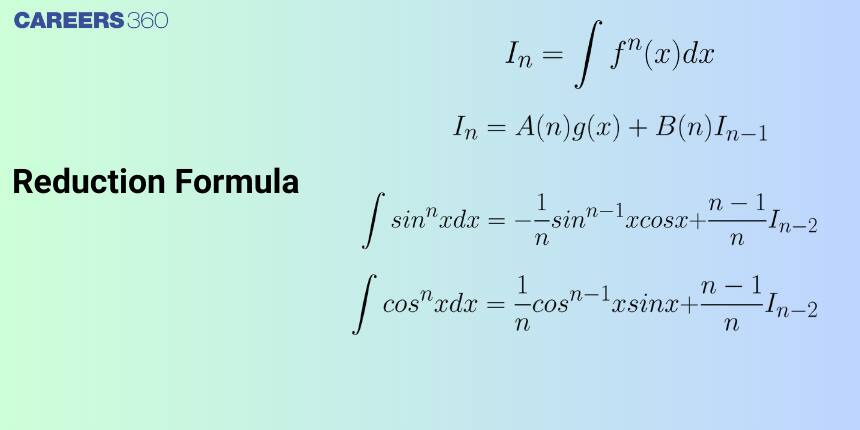 Reduction Formulas For Integration by Parts With Solved Examples