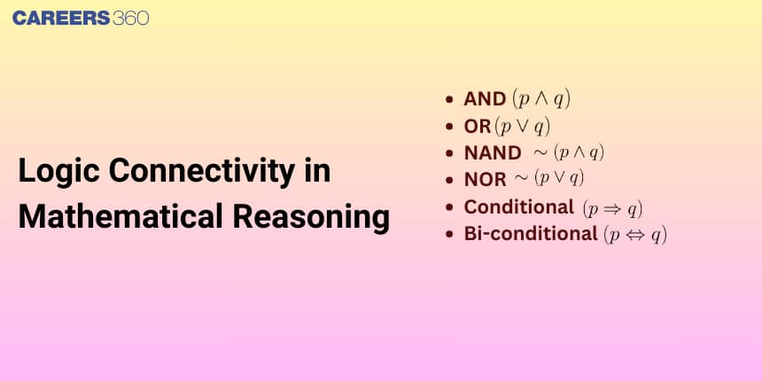 Logic Connectivity in Mathematical Reasoning