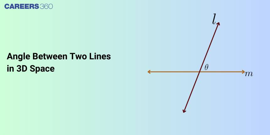 Angle Between Two Lines in 3D Space