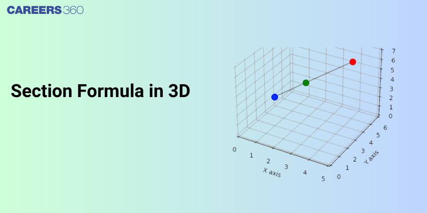 Section Formula in 3D