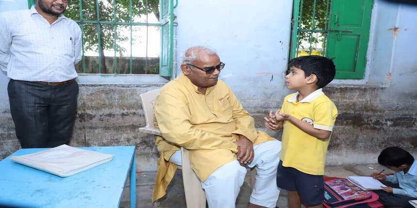 The minister inaugurated the Upper Primary Sanskrit School in Nrusinghpuri village. (Image: Madan Dilawar/official X account)