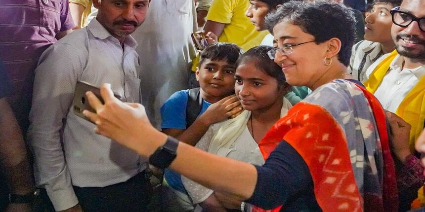 No other government in the country has spent so much money in the education sector, CM Atishi asserted. (official X account/Atishi)