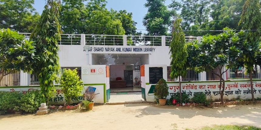 The library at the Government Senior Secondary School, Pahari, essentially functions as a community library (Image: Special arrangement)