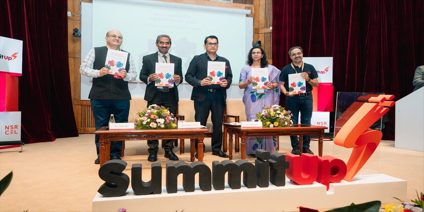 IIT Madras CREST and NSRCEL IIM Bangalore launch report on incubation ecosystem. (Image: Officials)