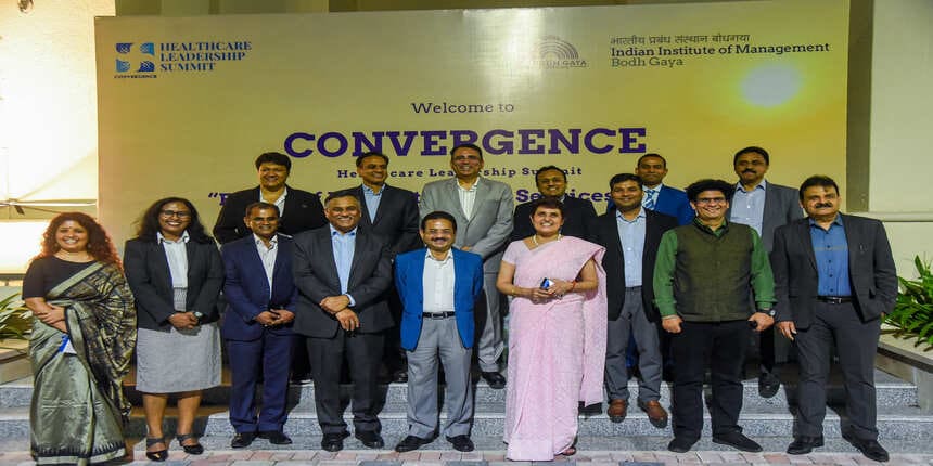 IIM Bodh Gaya conducts Healthcare Leadership Summit - Convergence 2024 (Image: IIM Bodh Gaya officials)