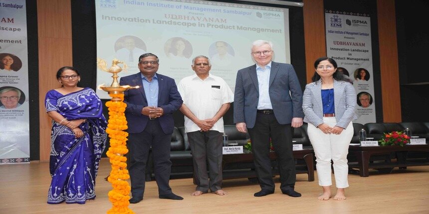 IIM Sambalpur unveils Udbhavanam execellence centre. (Image: IIM Sambalpur Officials)