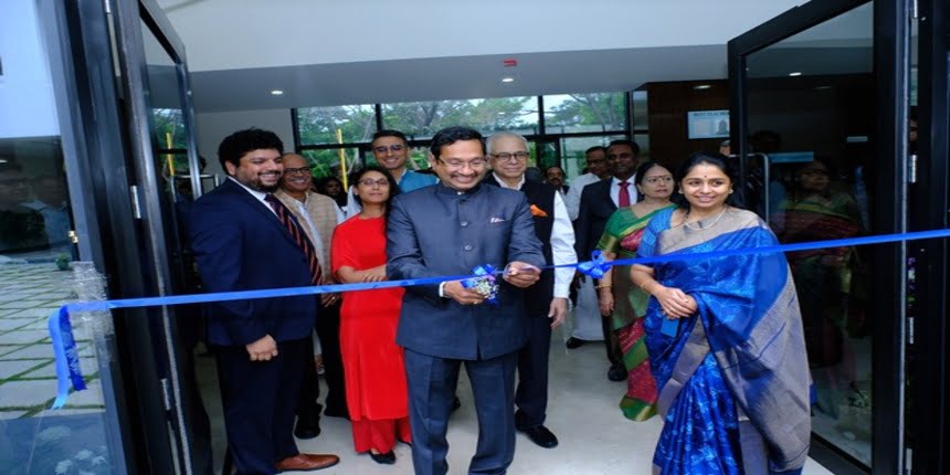 Justice MM Sundresh, SC judge, inaugurating the Shiv Nadar Law School in Chennai. (Image: SNU officials)