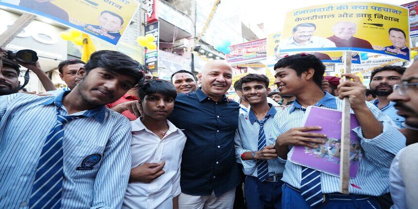 German is taught in 30 Delhi government schools, benefiting around 4,500 students, Manish Sisodia said. (Image: AAP official X account)