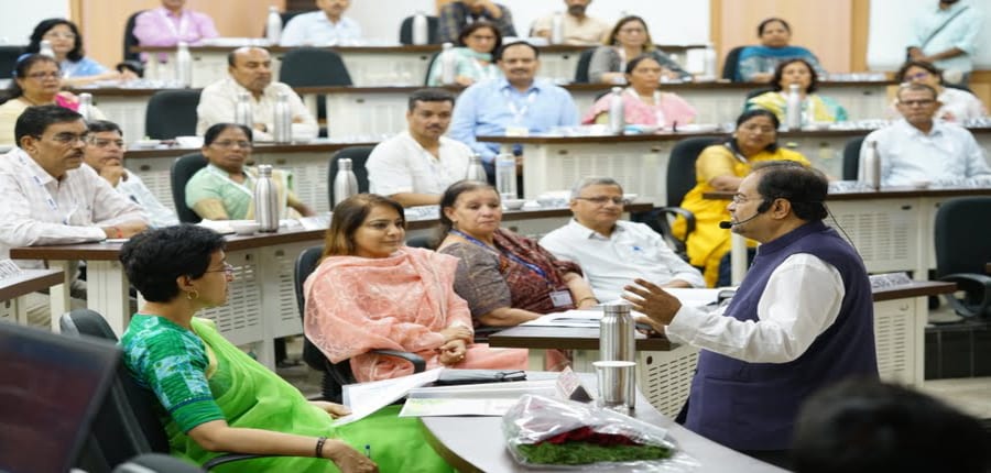 Training conducted by IIM Kozhikode for principals of Delhi schools. (Image: IIM Kozhikode)