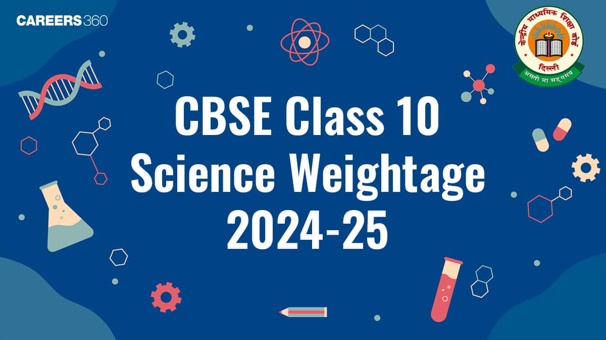 CBSE Class 10 Science Weightage 2024-25, Chapter-Wise Weightage, Marking Scheme