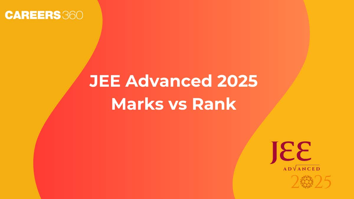 JEE Advanced Marks vs Rank 2025 - Category Wise IIT Rank using Score