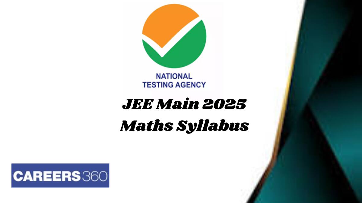 JEE Main Maths Syllabus 2025 - Free PDF Download