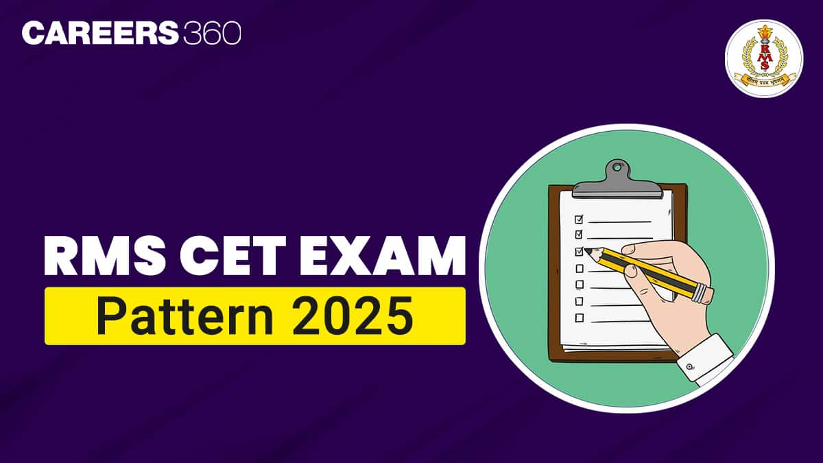 RMS CET Exam Pattern 2025 Class 6 and 9, Check Rashtriya Military School Entrance Test Exam Pattern