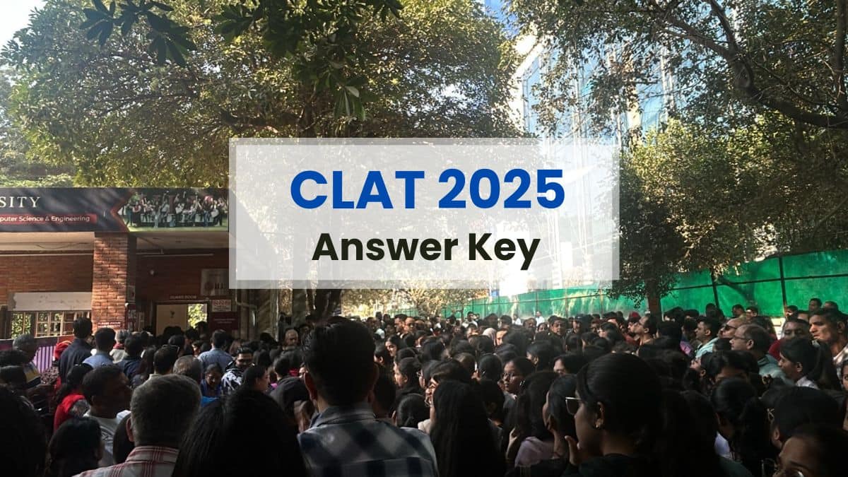 CLAT 2025 answer key will be available at consortiumofnlus.ac.in. (Image: Careers 360)