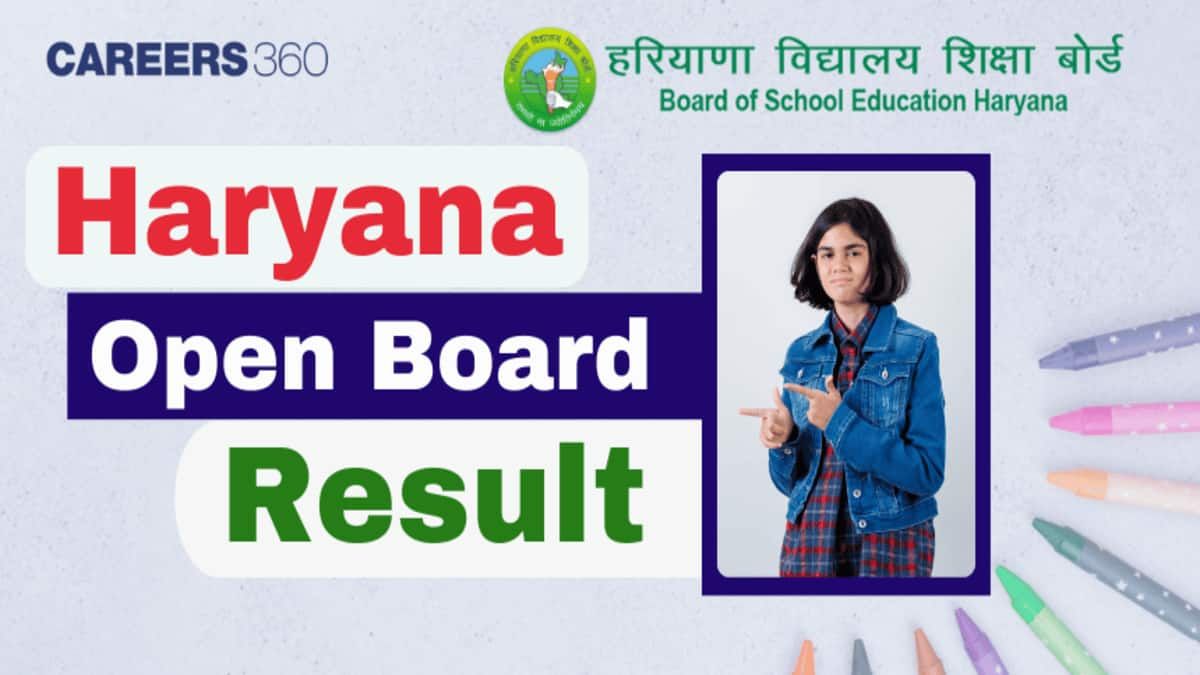 Haryana Open Board Result 2025- HOS Class 10th, 12th result