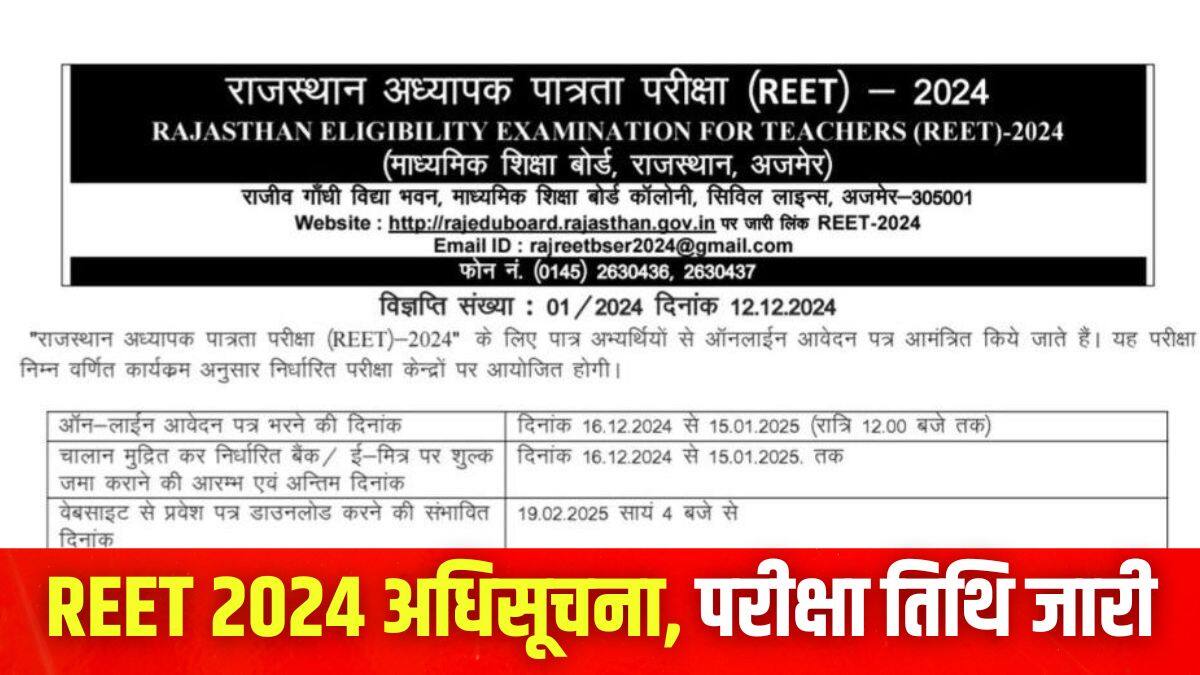 रीट नोटिफिकेशन 2024 से जुड़ी जानकारी इस लेख में आगे दी गई है। (इमेज-X/@MeenaRamesh91)