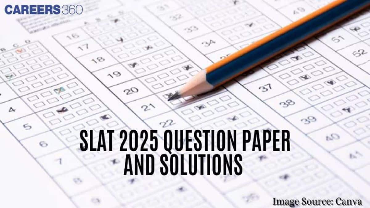 SLAT 2025 Question Paper with Answer Key and Solutions - Download PDF