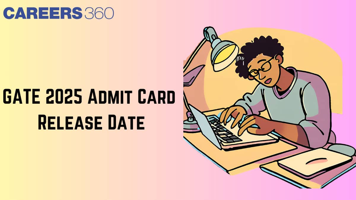 GATE 2025 Admit Card Release Date Out at gate2025.iitr.ac.in Check