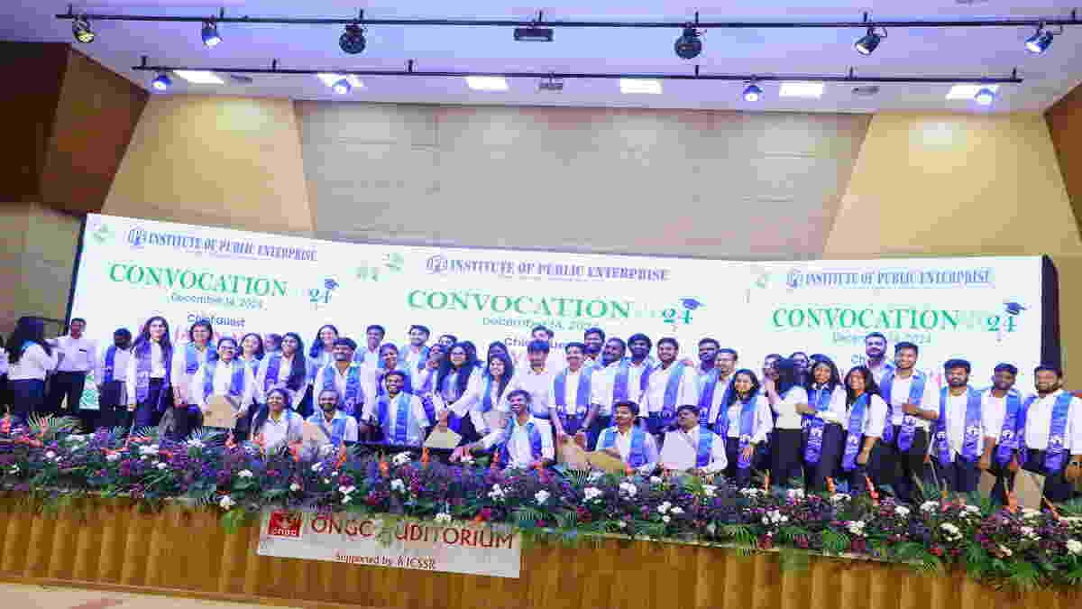 Institute of Public Enterprise hosts ‘Convocation 2024’ ceremony for 442 students