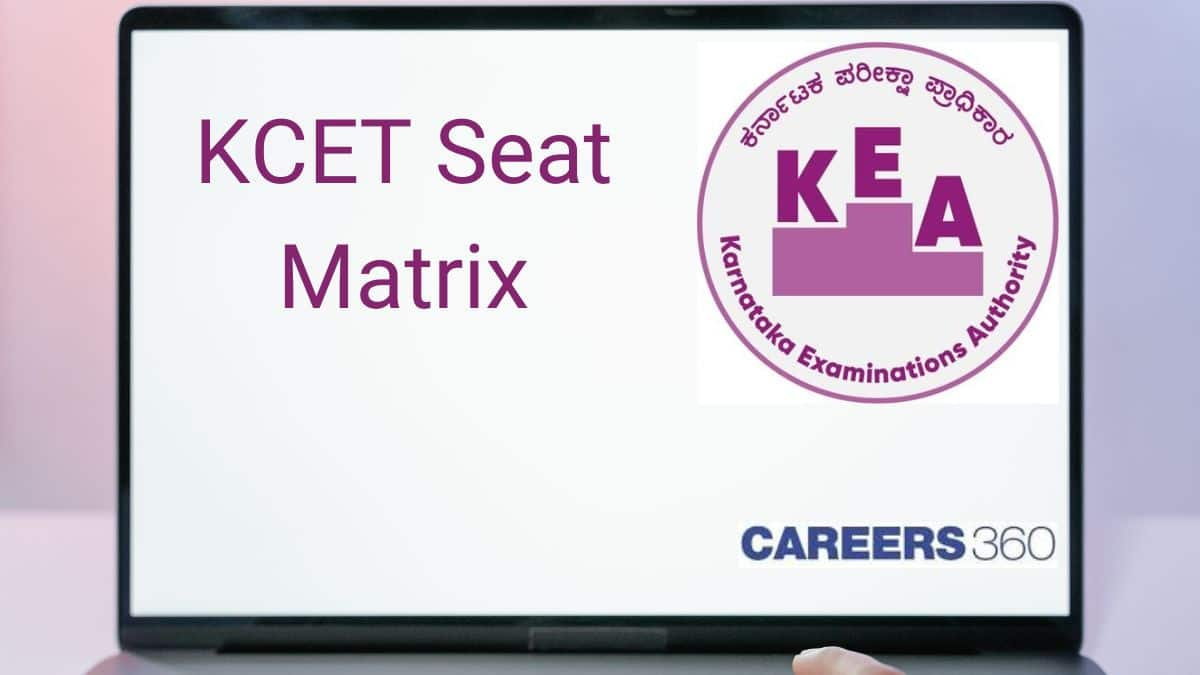 KCET Seat Matrix 2025 - Check Category & Round Wise Seat here