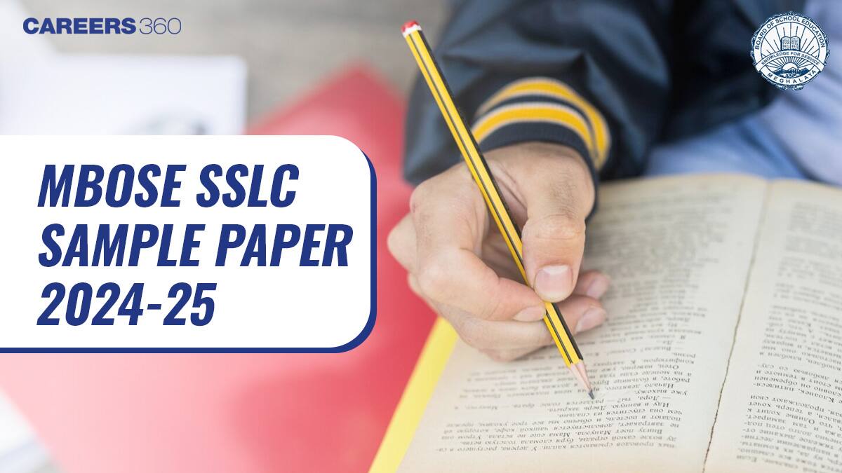 MBOSE SSLC Sample Paper 2024-25, Download Meghalaya 10th Sample Paper PDF