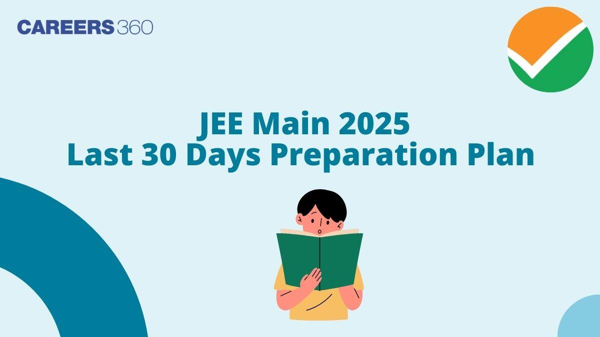 Last 30 Days Preparation Plan for JEE Main 2025 - Day Wise Time Table