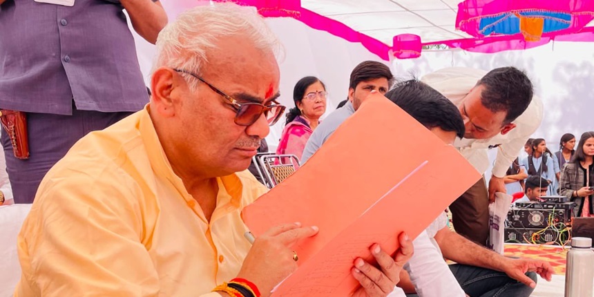 Rajasthan education minister suspended teacher. (Image: Official X account)