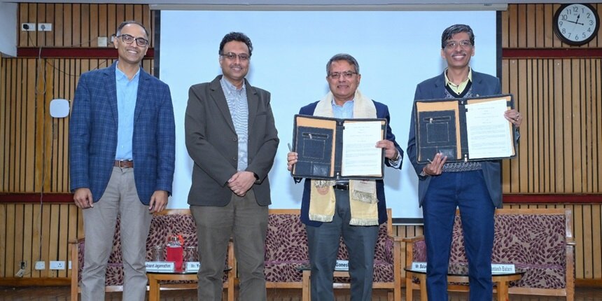 IIT Kanpur alumnus Rajeev Gautam contributes 2,50,000 US dollars to chemical engg department. (Image: Official IITK)
