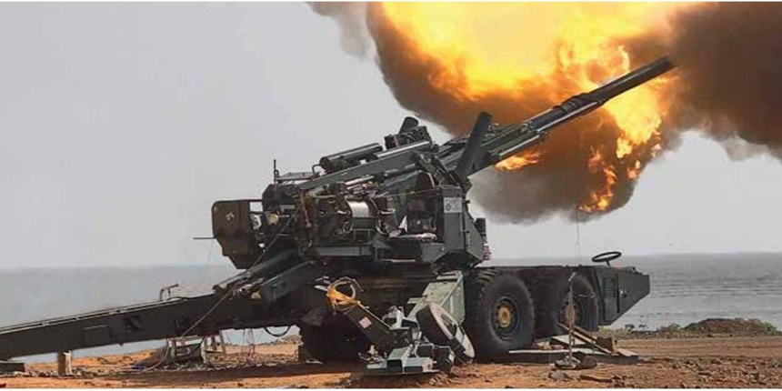 The smart ammunition developed by IIT Madras will be used in 39 and 45 calibre-155-mm artillery guns. (Image: Wikimedia Commons)