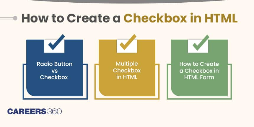 How to Create a Checkbox in HTML