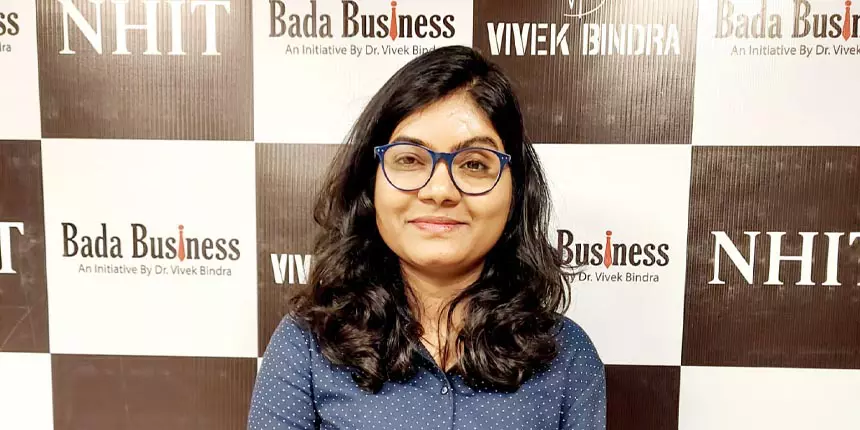Pooja Bhalshankar, at the time of joining Bada Business' IBC programme. The loss of her money has halted treatment for her. (Image: Special Arrangement)