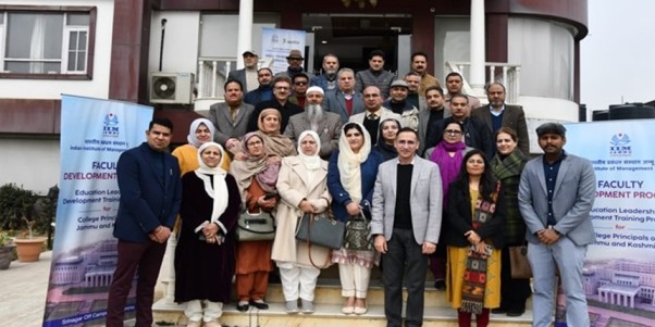 The FDP is being held at IIM Jammu Srinagar campus from March 11 to 15. (Image: Press Release)