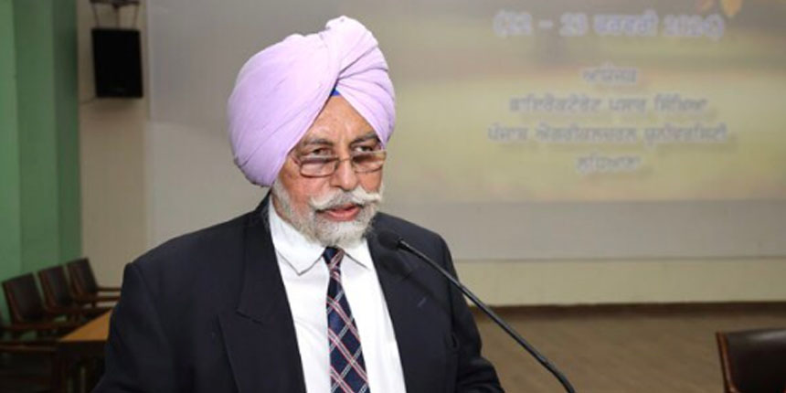 Satbir Singh Gosal,  vice-chancellor of Punjab Agricultural University (PAU), Ludhiana. (Image: PAU)