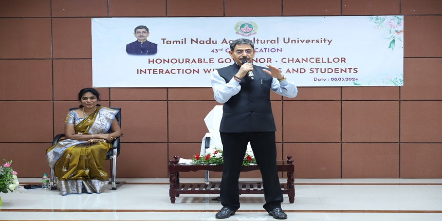 Tamil Nadu Agricultural University convocation was held on March 8. (Image: Official press release)