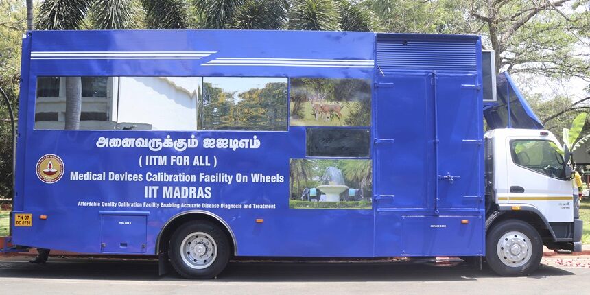 IIT Madras develops first-of-its-kind calibration facility on wheels. (Image: Official)