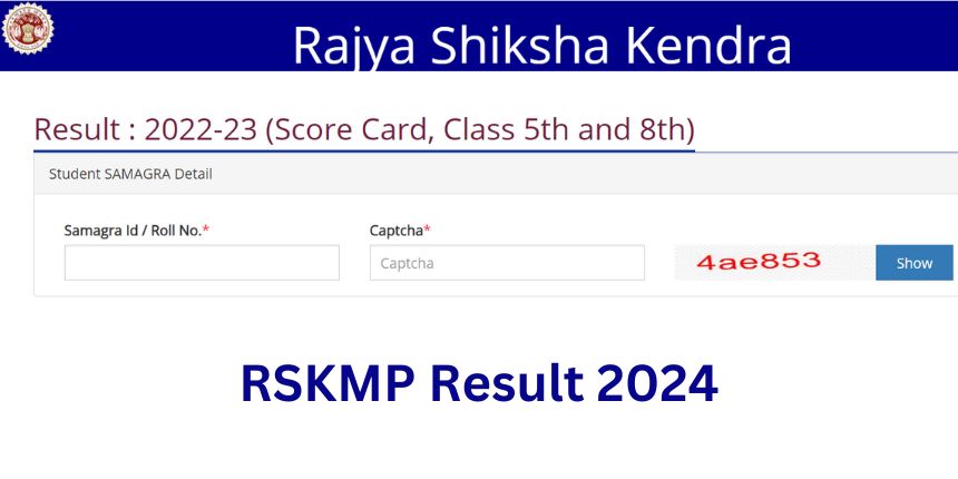 RSKMP Result 2024 OUT: Check MP Board 5th, 8th Result Link Here
