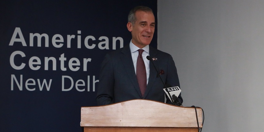 US Ambassador to India talks about Indian students in US. (Image: Official X account/Eric Garcetti)
